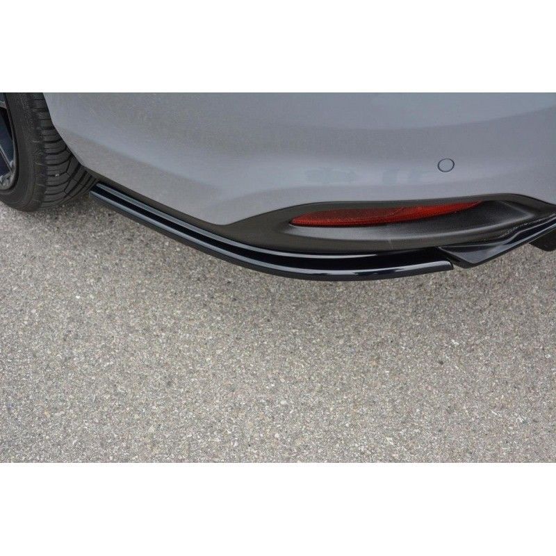 Maxton REAR SIDE SPLITTERS Fiat Tipo S-Design Gloss Black, Tipo