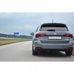 Maxton REAR SIDE SPLITTERS Fiat Tipo S-Design Gloss Black, Tipo