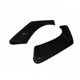 Maxton REAR SIDE SPLITTERS Honda Civic Mk9 Facelift Gloss Black, CIVIC