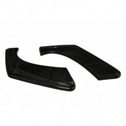 Maxton REAR SIDE SPLITTERS Honda Civic Mk9 Facelift Gloss Black, CIVIC