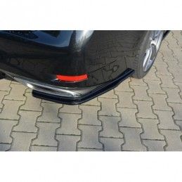 Maxton REAR SIDE SPLITTERS Lexus GS Mk4 Facelift T Gloss Black, Lexus