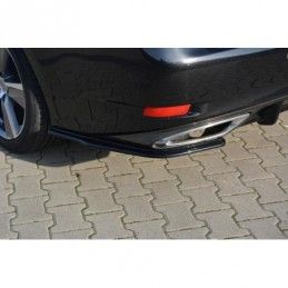 Maxton REAR SIDE SPLITTERS Lexus GS Mk4 Facelift T Gloss Black, Lexus