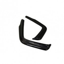 Maxton REAR SIDE SPLITTERS Lexus GS Mk4 Facelift T Gloss Black, Lexus