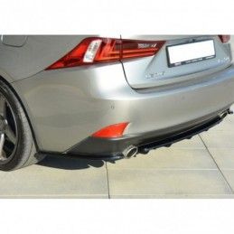 Maxton REAR SIDE SPLITTERS Lexus IS Mk3 T Gloss Black, Lexus