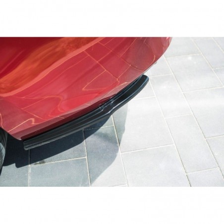 Maxton REAR SIDE SPLITTERS Mazda 6 GJ (Mk3) Facelift Gloss Black, mazda 6
