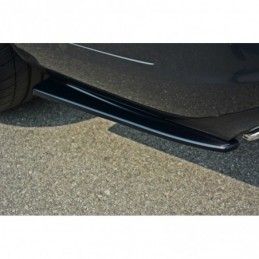 Maxton REAR SIDE SPLITTERS Mercedes E W212 Gloss Black, W212