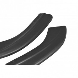 Maxton Rear Side Splitters Skoda Rapid Spaceback Gloss Black, Rapid