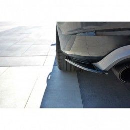 Maxton REAR SIDE SPLITTERS Volvo V60 Polestar Facelift Gloss Black, V60