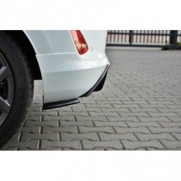 Maxton Rear Side Splitters V.1 Ford Fiesta Mk8 ST-Line Gloss Black, Fiesta Mk8