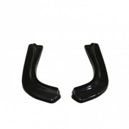 Maxton REAR SIDE SPLITTERS Infiniti G37 Sedan Gloss Black, INFINITI