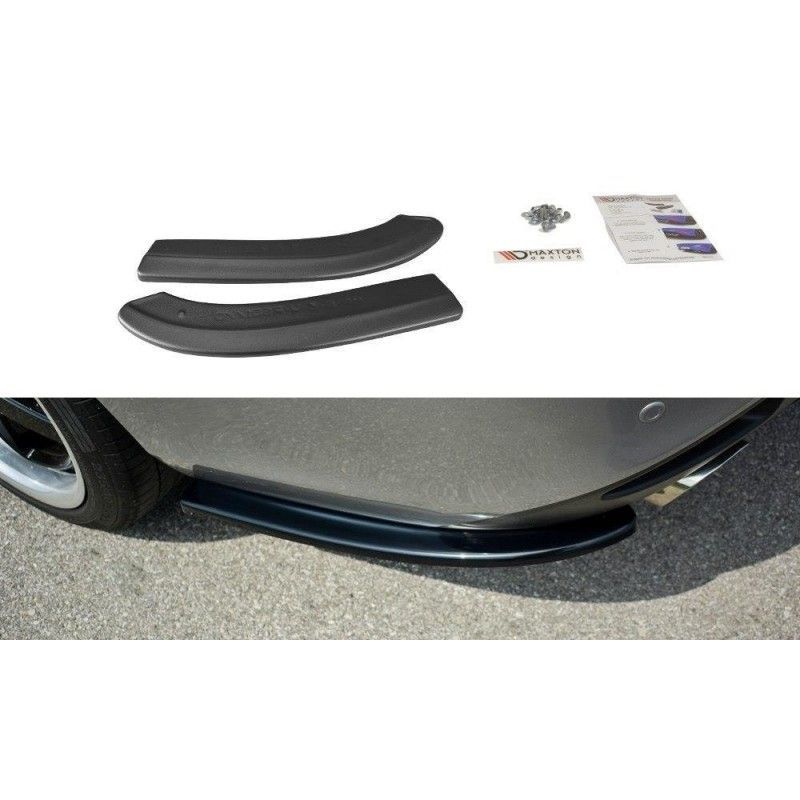 Maxton REAR SIDE SPLITTERS Mazda 6 GJ (Mk3) Gloss Black, mazda 6