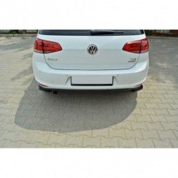 Maxton REAR SIDE SPLITTERS VW Golf Mk7 Standard Gloss Black, Golf 7