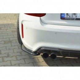 Maxton REAR SIDE SPLITTERS BMW M2 (F87) COUPÉ Gloss Black, Serie 2 F22 / F23 / M2 F87