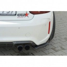 Maxton REAR SIDE SPLITTERS BMW M2 (F87) COUPÉ Gloss Black, Serie 2 F22 / F23 / M2 F87