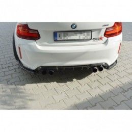 Maxton REAR SIDE SPLITTERS BMW M2 (F87) COUPÉ Gloss Black, Serie 2 F22 / F23 / M2 F87