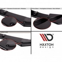 Maxton REAR SIDE SPLITTERS BMW M2 (F87) COUPÉ Gloss Black, Serie 2 F22 / F23 / M2 F87