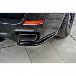 Maxton REAR SIDE SPLITTERS BMW X5 F15 M-PACK Gloss Black, X5 F15