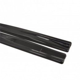 Maxton SIDE SKIRTS DIFFUSERS Fiat Punto Evo Abarth Gloss Black, Punto