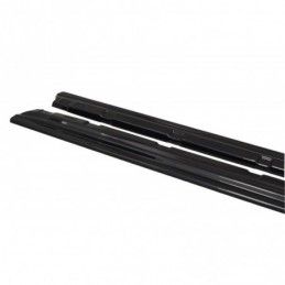 Maxton SIDE SKIRTS DIFFUSERS Hyundai i30 mk.2 Gloss Black, Hyundai