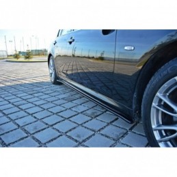 Maxton SIDE SKIRTS DIFFUSERS Infiniti G37 Sedan Gloss Black, INFINITI
