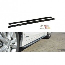 Maxton SIDE SKIRTS DIFFUSERS Lexus CT Mk1 Facelift Gloss Black, Lexus