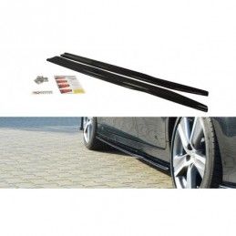 Maxton SIDE SKIRTS DIFFUSERS Lexus GS Mk4 Facelift Gloss Black, Lexus