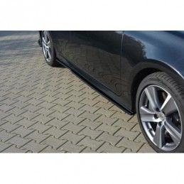 Maxton SIDE SKIRTS DIFFUSERS Lexus GS Mk4 Facelift Gloss Black, Lexus