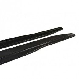 Maxton SIDE SKIRTS DIFFUSERS Lexus GS Mk4 Facelift Gloss Black, Lexus