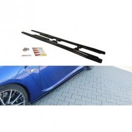 Maxton SIDE SKIRTS DIFFUSERS Lexus RC F Gloss Black, Lexus