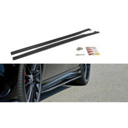Maxton SIDE SKIRTS DIFFUSERS Mercedes A W176/ CLA 117 AMG/ CLA 117 AMG LINE Facelift Gloss Black, CLASSE A
