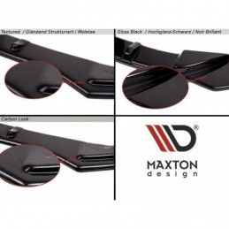 Maxton SIDE SKIRTS DIFFUSERS Mercedes A W176/ CLA 117 AMG/ CLA 117 AMG LINE Facelift Gloss Black, CLASSE A