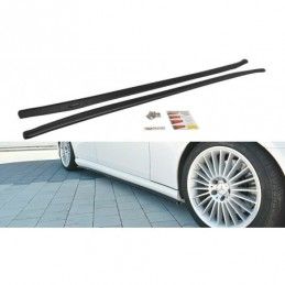 Maxton SIDE SKIRTS DIFFUSERS Mercedes CLS C219 55AMG Gloss Black, W219