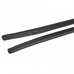 Maxton SIDE SKIRTS DIFFUSERS Mercedes CLS C219 55AMG Gloss Black, W219