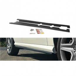 Maxton SIDE SKIRTS DIFFUSERS Mercedes GLE W166 AMG-Line Gloss Black, GLE W166 / C292 Coupe