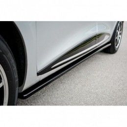 Maxton SIDE SKIRTS DIFFUSERS Renault Clio Mk4 Gloss Black, Clio IV