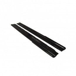 Maxton SIDE SKIRTS DIFFUSERS Renault Laguna mk 3 Coupe Gloss Black, Laguna