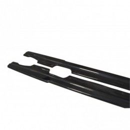 Maxton SIDE SKIRTS DIFFUSERS Renault Megane Mk4 Hatchback Gloss Black, Megane IV