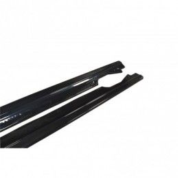 Maxton SIDE SKIRTS DIFFUSERS Renault Megane Mk4 Hatchback Gloss Black, Megane IV