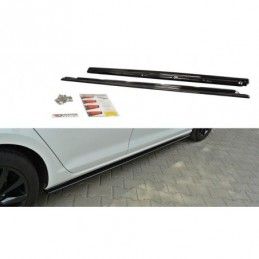 Maxton SIDE SKIRTS DIFFUSERS VW Golf Mk7 Standard Gloss Black, Golf 7