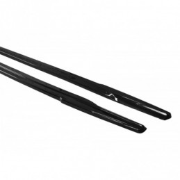 Maxton SIDE SKIRTS DIFFUSERS RENAULT CLIO MK4 RS Gloss Black, Clio IV