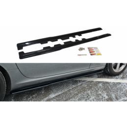 Maxton SIDE SKIRTS DIFFUSERS MERCEDES-BENZ SLK R172 Gloss Black, SLK R171