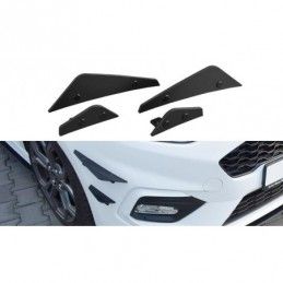 Maxton Front Bumper Wings (Canards) Ford Fiesta Mk8 ST/ ST-Line , Fiesta Mk8