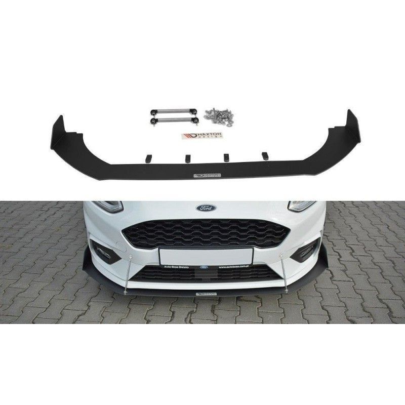 Maxton Front Racing Splitter V.1 Ford Fiesta Mk8 ST / ST-Line , Fiesta Mk8