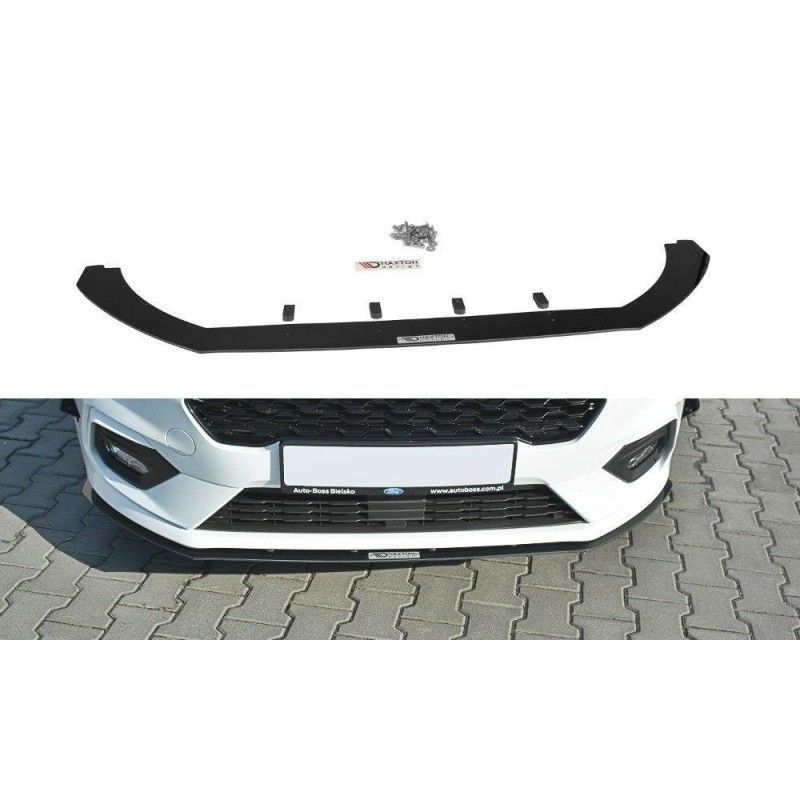 Maxton Front Racing Splitter V.2 Ford Fiesta Mk8 ST / ST-Line ABS, Fiesta Mk8