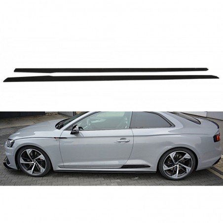 Maxton Racing Side Skirts Diffusers Audi RS5 F5 Coupe , A5 F5
