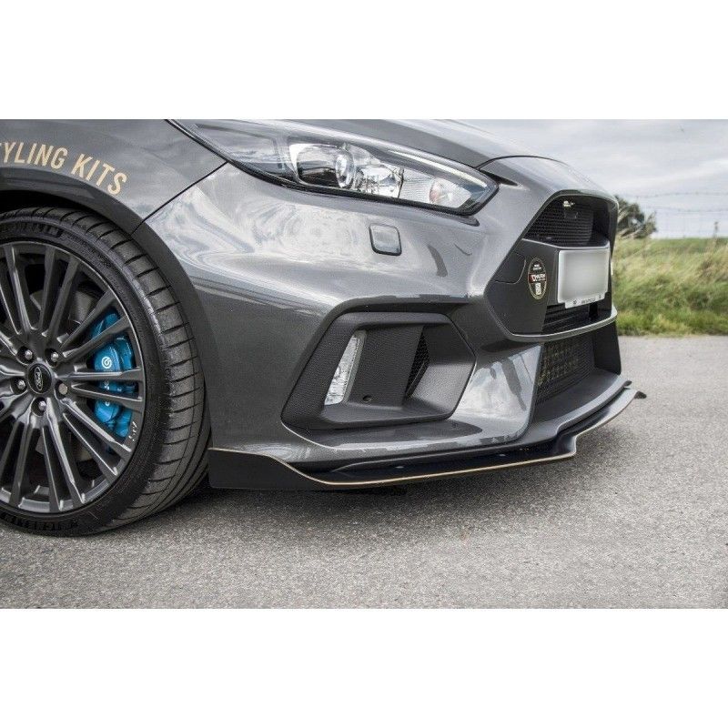 Maxton Front Splitter Aero Ford Focus RS Mk3 , Focus Mk3 / 3.5 / ST / RS