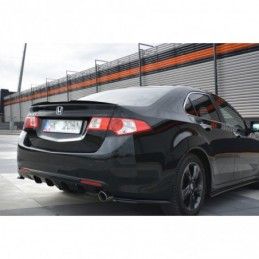 Maxton SPOILER EXTENSION HONDA ACCORD MK8. (CU-SERIES) PREFACE SEDAN Gloss Black, ACCORD