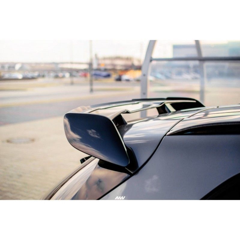 Maxton SPOILER EXTENSION MERCEDES-BENZ GLA 45 AMG SUV (X156) PREFACE Gloss Black, GLA X156