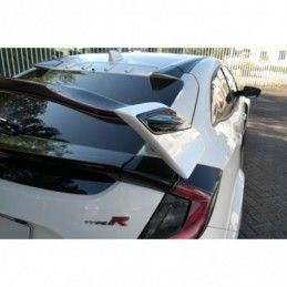 Maxton SPOILER SIDE EXTENSIONS HONDA CIVIC X TYPE R Gloss Black, CIVIC