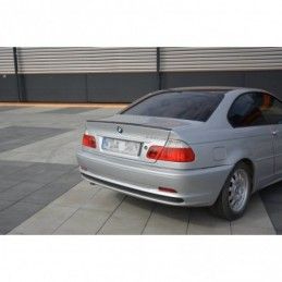 Maxton SPOILER EXTENSION BMW 3 E46 COUPE PREFACE Gloss Black, Serie 3 E46/ M3